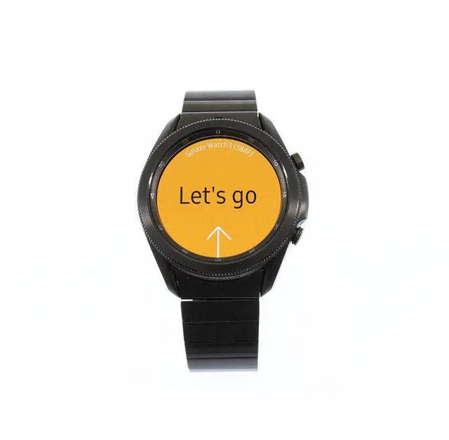 Alt view image 2 of 7 - Samsung Galaxy Watch 3 Titanium Smartwatch 45mm Bluetooth Mystic Black - SM-R840NTKAXAR - Very Good Condition (B Grade)