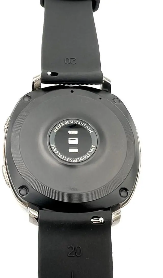 Alt view image 4 of 4 - Samsung - Gear Sport Smartwatch 43mm - Black - SM-R600NZKAXAR - Good Condition