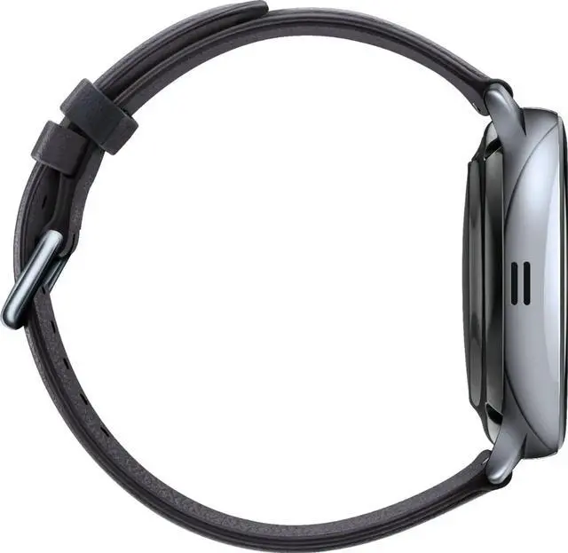 Alt view image 3 of 4 - Samsung - Galaxy Watch Active 2 Smartwatch - 44mm - Stainless Steel LTE (Unlocked) - Silver - SM-R825USSAXAR - Good Condition