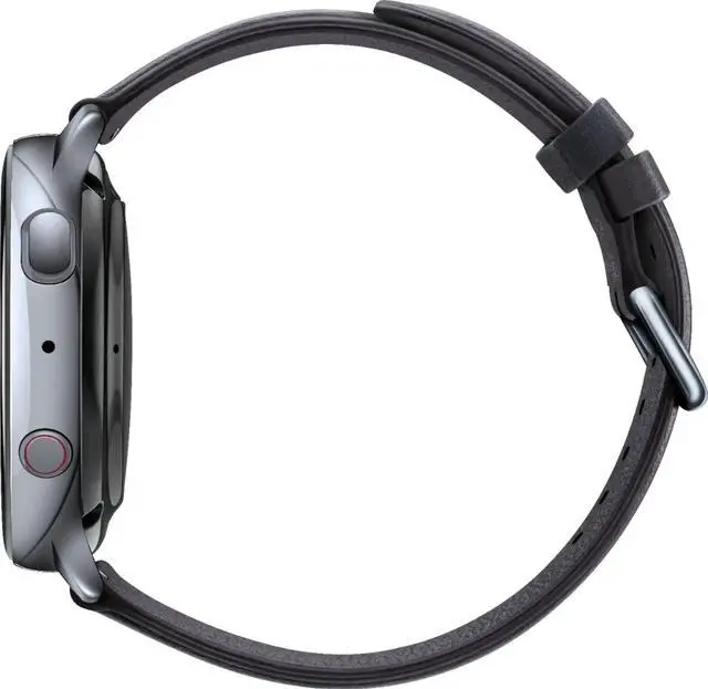 Alt view image 4 of 4 - Samsung - Galaxy Watch Active 2 Smartwatch - 44mm - Stainless Steel LTE (Unlocked) - Silver - SM-R825USSAXAR - Good Condition