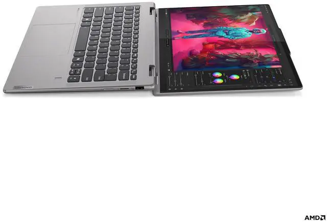 Alt view image 4 of 7 - Lenovo - Yoga 7 2-in-1 14 2K Touchscreen Laptop - AMD Ryzen 5 8640HS with 8GB Memory - 512GB SSD - 83DK000DUS - Excellent Condition (A Grade)