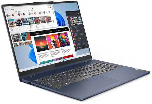 Main image of Lenovo - IdeaPad 5-16IRU9 - Full HD+ Touchscreen Laptop - Intel Core 7-150U - 16GB RAM - 1TB SSD - Cosmic Blue - 83DU001KUS - Excellent Condition (A Grade)