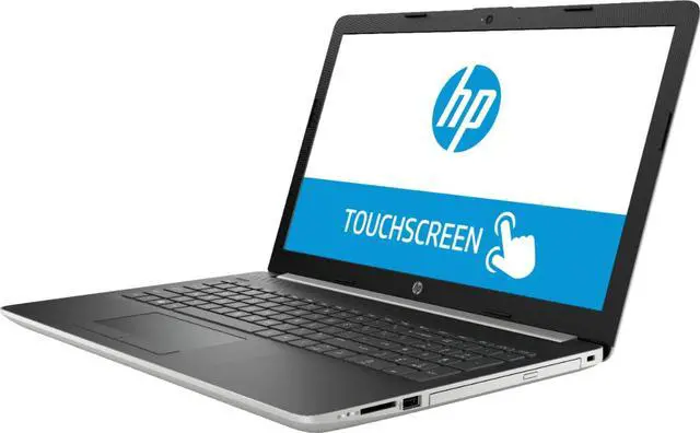 Alt view image 3 of 4 - HP - Notebook - WXGA Touchscreen Laptop - Intel Core i3-8130U - 8GB RAM - 128GB SSD - Silver - 15-da0012dx - Very Good Condition (B Grade)