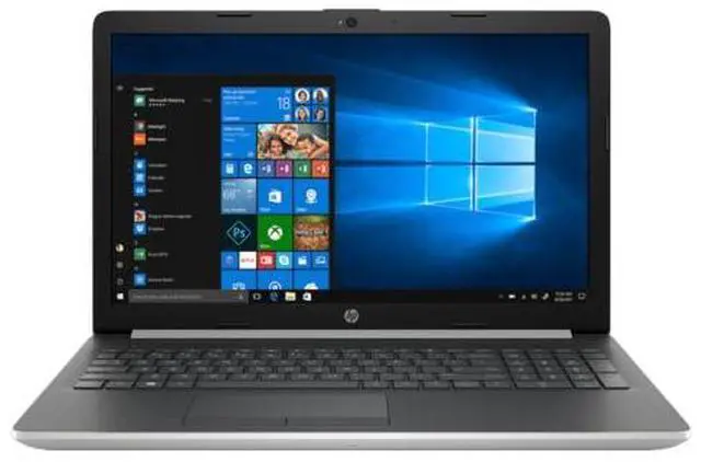 Main image of HP - Notebook - WXGA Touchscreen Laptop - Intel Core i7-8550U - 4GB RAM - 1TB HDD - Silver - 15-da0073wm - Very Good Condition (B Grade)