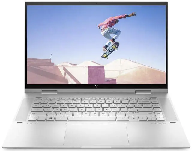 Main image of HP - Envy x360 15.6 - Full HD Touchscreen Laptop - Intel Core i5-1135G7 - 8GB RAM - 256GB SSD - Silver - 15-es0000