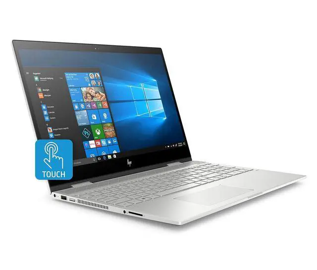 Alt view image 2 of 5 - HP - Envy x360 - Full HD Touchscreen Laptop - Intel Core i5-8250U - 8GB RAM - 256GB SSD - Silver - 15M-CN0011X -  - Very Good Condition (B Grade)
