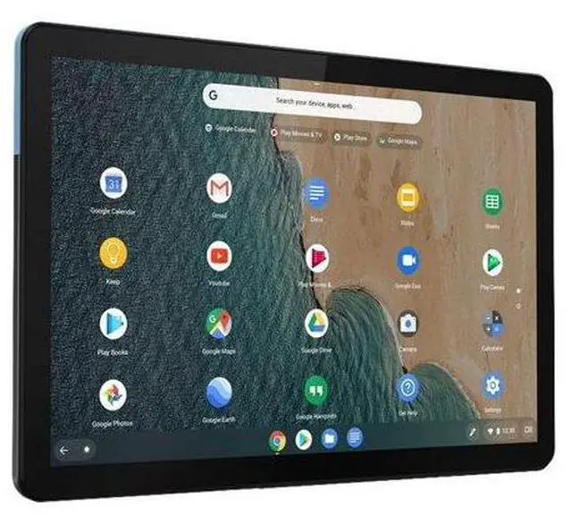 Alt view image 3 of 4 - Lenovo IdeaPad Duet Chromebook - WUXGA Touch - MediaTek P60T - 4GB RAM - 64GB SSD - Blue/Gray - ZA6F0072US