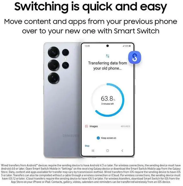 Alt view image 5 of 6 - Verizon Samsung Galaxy S25 Ultra 5G - 256GB - Titanium Black - SM-S938UZKAVZW