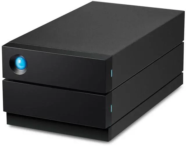 Alt view image 5 of 5 - LaCie 2big RAID 28TB External Hard Drive Desktop HDD - USB-C, 7200 RPM Enterprise Class Drives, for Mac and PC Desktop, Rescue Services (STHJ28000800)