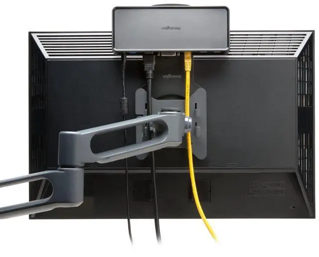 Alt view image 5 of 5 - Kensington Universal USB3.0 Mountable Dual Display Docking Station for Windows, Mac, and Surface (Dual Video HDMI & DVI / VGA, 6 USB Ports, Gigabit Ethernet, Audio)