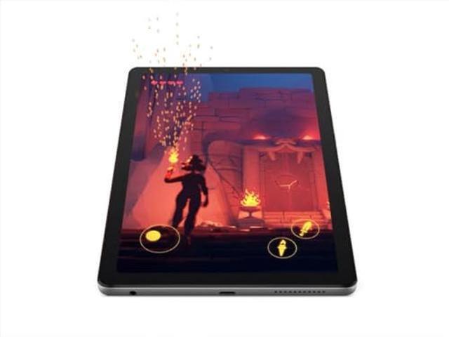 Alt view image 3 of 5 - Lenovo Tab M9 9" HD Tablet - MediaTek Helio G80, 3GB RAM, 32GB eMMC, Android - Arctic Grey (ZAC30056US)