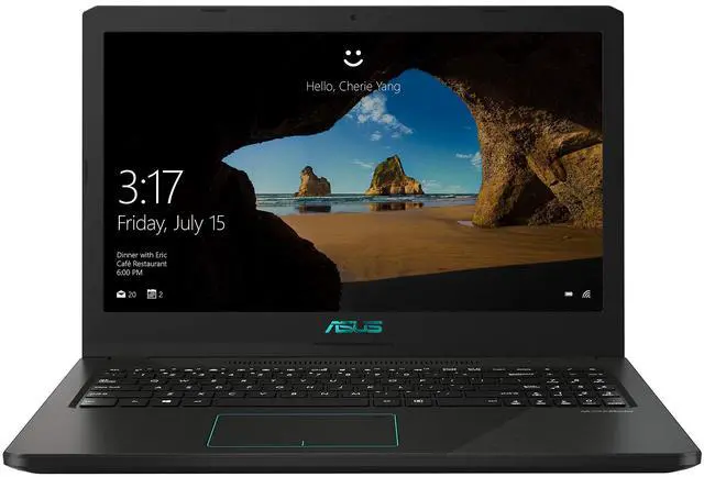 Main image of ASUS VivoBook 15.6" FHD Laptop, AMD Quad Core R5-3500U, GeForce GTX 1050 Graphics, 8GB DDR4 RAM, 512GB PCIe SSD, Windows 10 Home, Wi-Fi 5, Fingerprint, Backlit KB, Black, M570DD-DS55