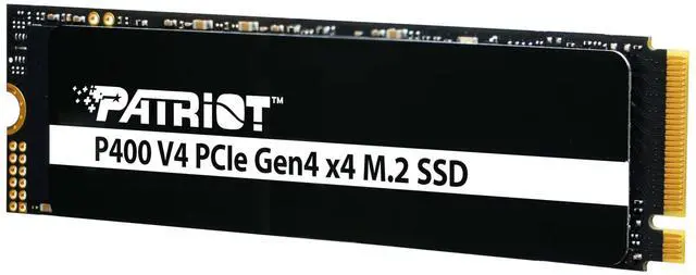 Alt view image 3 of 3 - Patriot P400 V4 1TB Internal SSD - NVMe PCIe Gen 4x4 - M.2 2280 - Sequential Read: Up to 6,000MB/s and Sequential Write: Up to 5,000MB/s - PS5 Compatible - Solid State Drive - P400VP1TBM28H