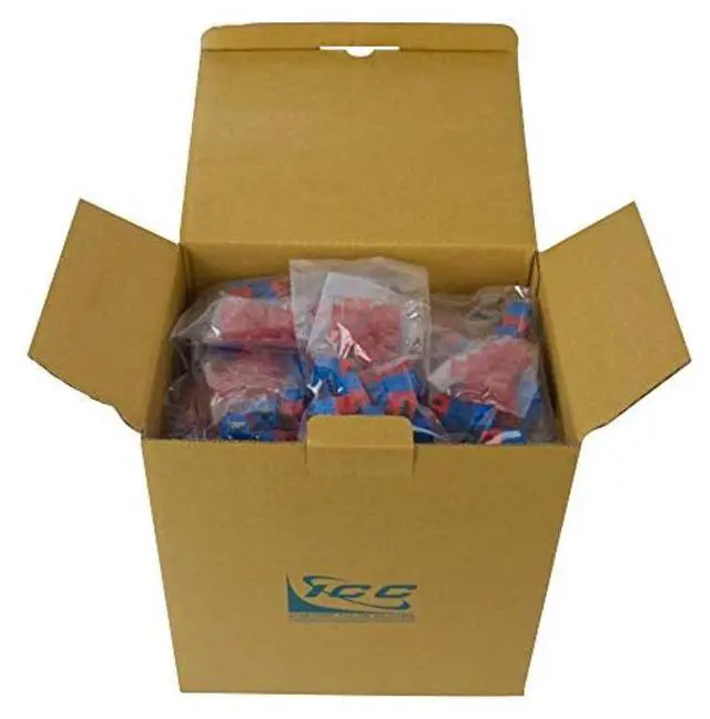Main image of ICC CAT6 Keystone Jack with Slim Profile 180 Degree Punch Down, RJ45 UL Listed PoE++ TAA Compliant for Wall Plate or Patch Panel, Works with JackEasy Termination Tool, Blue 400 Pack