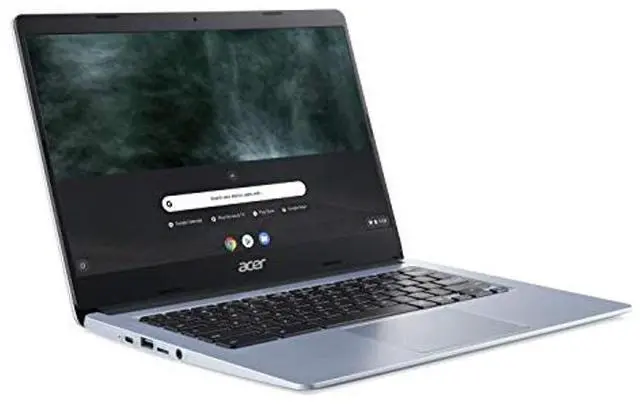 Alt view image 2 of 5 - Acer Chromebook 314, Intel Celeron N4000, 14" HD Touch Display, 4GB LPDDR4, 64GB eMMC, Gigabit WiFi, Google Chrome, CB314-1HT-C7C0