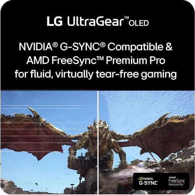 Alt view image 5 of 5 - LG 39" Ultragear OLED Curved Gaming Monitor - WQHD 240Hz, 0.03ms, NVIDIA G-Sync Compatible, 800R Curvature, USB Type-C, DisplayHDR True Black 400