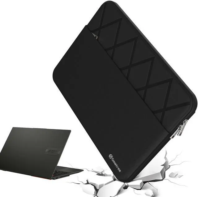 Main image of Smatree 15.6 inch Laptop Sleeve for ASUS Vivobook S 15 S5507 Copilot+PC/M3502/S3502/K3502/S533/S532/, Vivobook 15 F512/F1502/M1502/F1504, Vivobook S 15 OLED K5504, 15 inch Case with Pocket (E614)