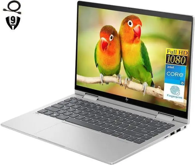 Alt view image 2 of 5 - HP Envy x360 2-in-1 Laptop, 14" FHD Touchscreen Display, Intel Core i5-1335U Processor, 8GB RAM 2TB SSD, Fingerprint reader, Backlit Keyboard, Bluetooth 5.3, Wi-Fi 6E, Windows 11 Pro, Silver