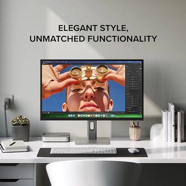 Alt view image 2 of 5 - ALOGIC Clarity Max 32" UHD 4K Monitor with USB-C Power Delivery