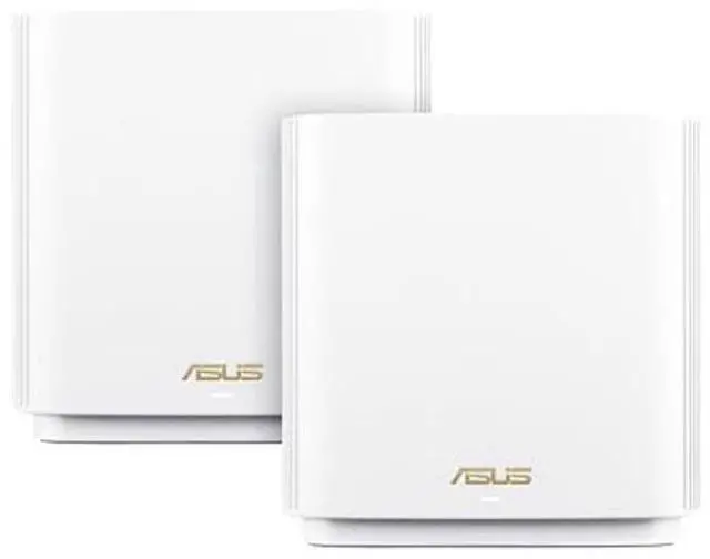 Alt view image 2 of 5 - ASUS ZenWiFi Whole-Home Tri-band Mesh WiFi 6E System (ET9 2PK), Coverage up to 5,500 sq.ft, 7800Mbps, new 6GHz band, AiMesh, Lifetime Free Internet Security, Parental Control, EasySetup, Instant Guard