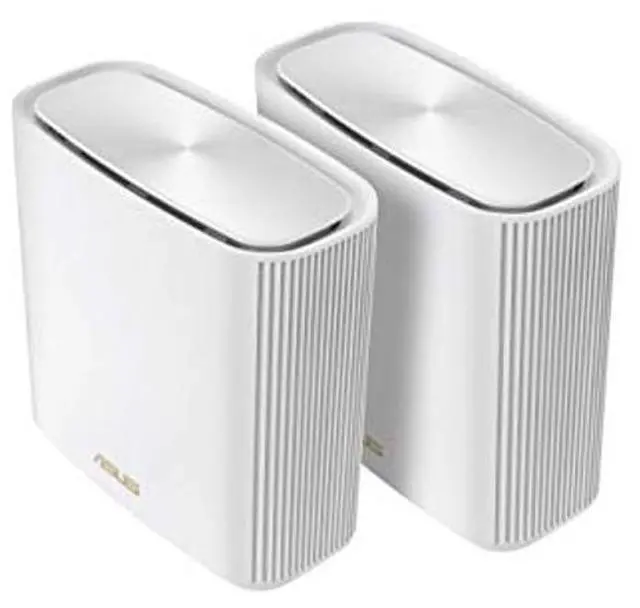 Alt view image 3 of 5 - ASUS ZenWiFi Whole-Home Tri-band Mesh WiFi 6E System (ET9 2PK), Coverage up to 5,500 sq.ft, 7800Mbps, new 6GHz band, AiMesh, Lifetime Free Internet Security, Parental Control, EasySetup, Instant Guard