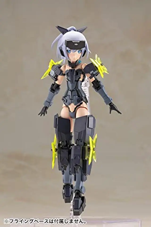 Alt view image 5 of 5 - Kotobukiya Frame Arms Girl Figurine Plastic Model Kit Jinrai Indigo Ver. 15 cm