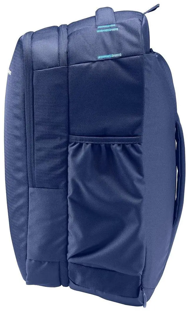 Alt view image 4 of 5 - Caribee Traveller 40L Carry-On laptop Backpack, 56x32x22cm (22x12x9inch) 1.2kg (Navy Blue)