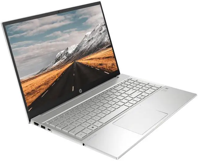 Alt view image 3 of 5 - HP Pavilion Laptop, 15.6" FHD Touchscreen Display, Intel Core i7-1255U Processor, 32GB RAM, 1TB SSD, HDMI, Webcam, Wi-Fi 6, Backlit KB, Fingerprint Reader, Windows 11 Home, Silver