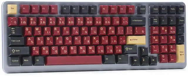 Alt view image 5 of 5 - DROP + Redsuns GMK Red Samurai Keycap Set for Full-Size Keyboards - Compatible with Cherry MX Switches and Clones (1800 Layout 113-key Kit)