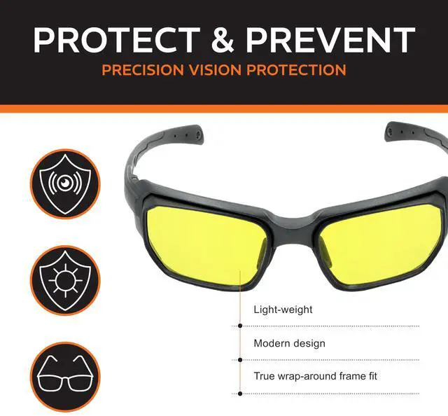 Alt view image 3 of 5 - NoIR Blue Light Blocking Gaming Glasses, Full UV Protection, Anti Eyestrain & UV Glare Protection for Gaming & Screen Use