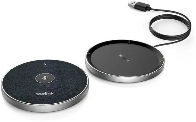 Alt view image 3 of 5 - Yealink VCM36-W Wireless Full Duplex Microphone