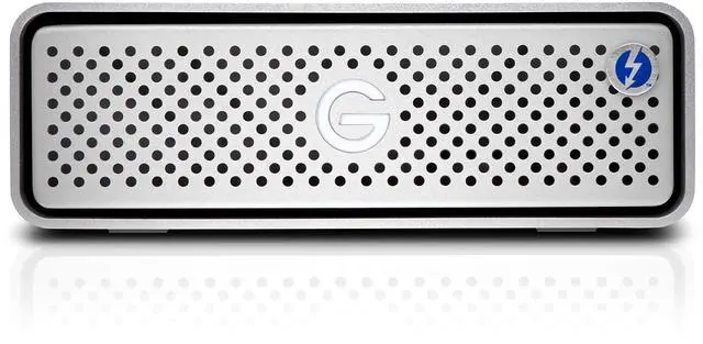 Alt view image 2 of 5 - G-Technology 18TB G-DRIVE with Thunderbolt 3 and USB-C Desktop External Hard Drive, Silver - 0G10804-1