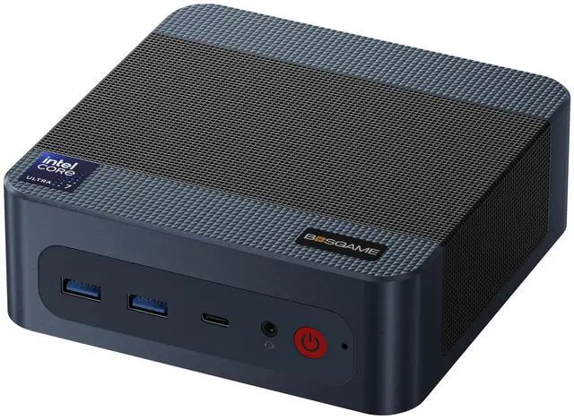 Main image of BOSGAME Ai Mini PC M3, Intel Core Ultra 7 155H (16C/22T) Mini Computers Dual Channel 32GB DDR5 1TB m.2 NVMe SSD, Thunderbolt 4 Mini Desktop PC, Wi-Fi 6, Bluetooth 5.2