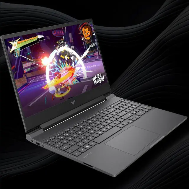 Alt view image 3 of 5 - HP Victus 15.6 Ryzen 5 Gaming Laptop, 15.6 FHD 144Hz, Ryzen 5 7535HS (Beats Intel i5-13420H), AMD Radeon RX 6550M (Beats Nvidia GeForce RTX 3050), 64GB DDR5 RAM, 1TB SSD, Backlit KB, Windows 11 Home