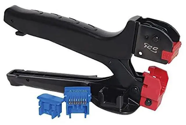 Alt view image 3 of 5 - ICC CAT6 EZ Keystone Jack 25-Pack with JackEasy Termination Tool Bundle - RJ45 Ethernet Cable Connectors, PoE++ Rated, UL Listed - Cat6a, Cat6, Cat5e, and Voice Keystone Jacks