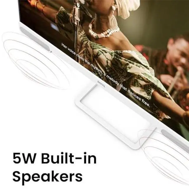 Alt view image 4 of 4 - BenQ EW2790Q 27" 2K 2560x1440 Premium Monitor with 99% sRGB Color Coverage, Built-in 5W Speakers, 1 USB Type-C, 3 HDMI Ports, Ergonomic Design, and Eye-Care Technology