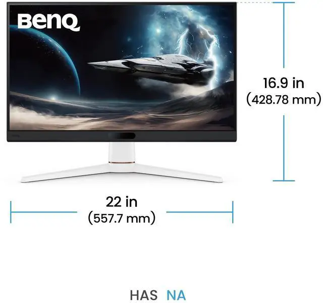 Alt view image 4 of 5 - BenQ MOBIUZ EX251 25" FHD 220Hz Refresh Rate 1ms GTG AMD FreeSync DP 1.2 HDMI 2.0 USB Hub Gaming Monitor 99% sRGB AMD Freesync AI Game Color Mode Game Color Database 2.5W Built-in Speakers