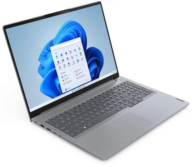 Alt view image 2 of 5 - Lenovo ThinkBook 16 G6 16" FHD+ Laptop Computer, 13th Gen Intel 10-Core i5-1335U (Beat i7-1270P), 16GB DDR5 RAM, 1TB PCIe SSD, WiFi 6, Bluetooth 5.1, Fingerprint Reader, Windows 11 Pro, Tilsiy Cable