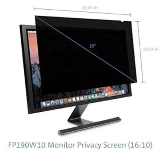 Alt view image 2 of 4 - Kensington FP190W10 Privacy Screen for 19.0" Widescreen 16: 10 Monitors (K52119WW)