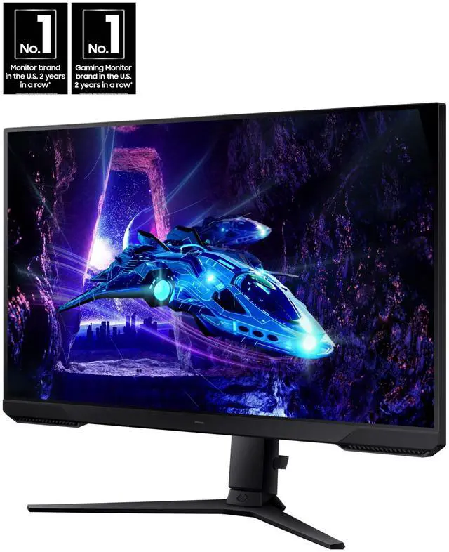 Alt view image 2 of 5 - SAMSUNG 32-Inch Odyssey G3 (G30D) Series FHD Gaming Monitor, 1ms, 180Hz, AMD FreeSync, Adjustable Stand, Black Equalizer, Virtual Aim Point, Eye Saver Mode, Flicker-Free, LS32DG302ENXZA, 2024