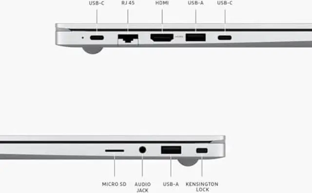 Alt view image 4 of 5 - SAMSUNG 2024 Laptop | Galaxy-Book4 | 15.6" 1920 x 1080 IPS | Intel Core 7 150U 10-Core | 16GB LPDDR4 | 512GB SSD | Windows 11 Home | Wi-Fi 6 - Bluetooth 5.1 - Backlit Keyboard - 720p Camera - Silver