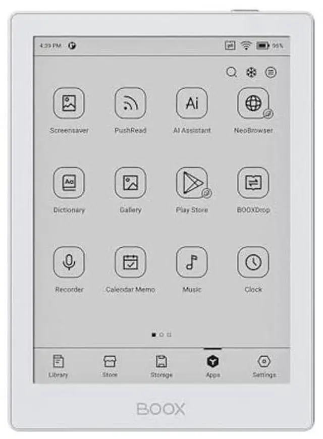 Alt view image 2 of 4 - Onyx E Ink Tablet Go Series 6 Inch B/W eReader Digital Paper