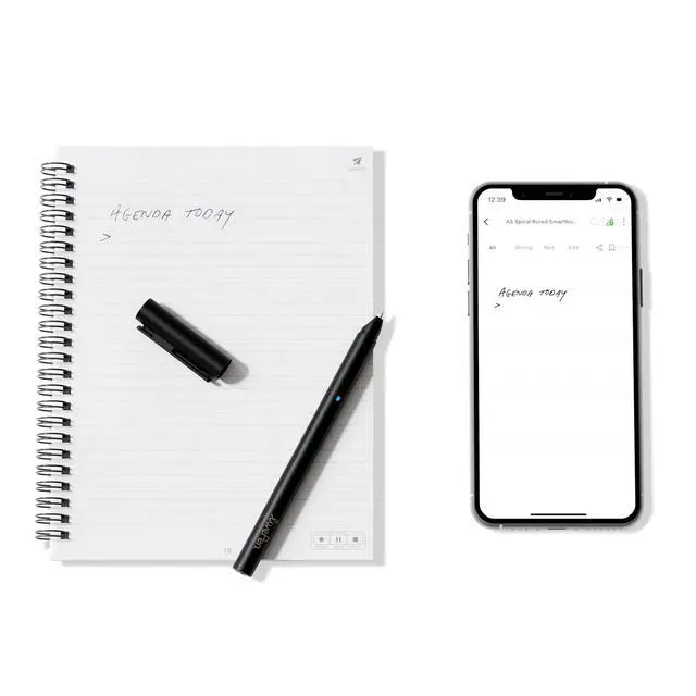 Alt view image 2 of 5 - LivePen Digital Smart Pen | Requires Livescribe Paper | Bluetooth | Wireless | Mobile Phone Compatible | APX-00701