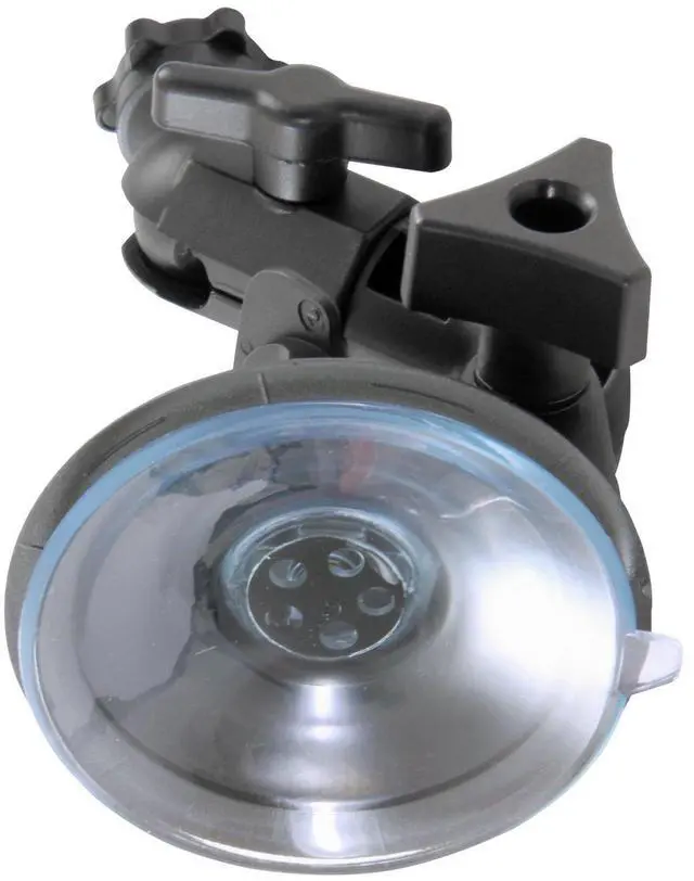 Alt view image 3 of 5 - Delkin Devices Fat Gecko Mini Suction Camera Mount + Hyperspeed 128GB Micro SD Card with Adapter, Up to 100MB/s Read