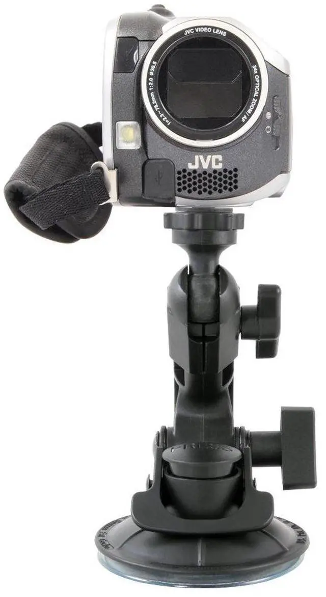 Alt view image 5 of 5 - Delkin Devices Fat Gecko Mini Suction Camera Mount + Hyperspeed 128GB Micro SD Card with Adapter, Up to 100MB/s Read