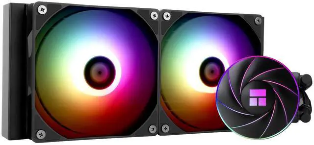 Main image of Thermalright Aqua Elite 240 ARGB V4 Liquid CPU Cooler, 240 Cooling Row Size, 2 x 120mm PWM Fans, Computer CPU Cooler,for AMD: AM4/AM5, Intel LGA1851/1700/1150/1151/1155/1156/1200/2011(Black)
