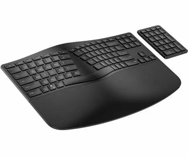 Alt view image 5 of 5 - HP 965 Keyboard - Wireless Connectivity - Bluetooth - 33 ft - USB Type A Interface - Dictation, Language Switch Hot Key(s) - Windows 10, Windows 11, Mac OS, ChromeOS - English (US) - Notebook - PC, Ma