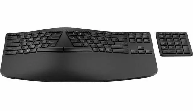 Alt view image 4 of 5 - HP 965 Keyboard - Wireless Connectivity - Bluetooth - 33 ft - USB Type A Interface - Dictation, Language Switch Hot Key(s) - Windows 10, Windows 11, Mac OS, ChromeOS - English (US) - Notebook - PC, Ma