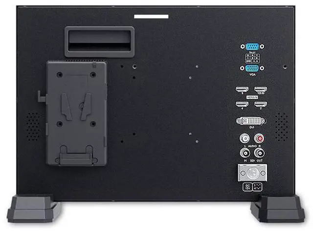 Alt view image 4 of 5 - FEELWORLD 15.6 inch 4K Broadcast Director Monitor with IPS UHD 3840x2160 4x4K HDMI Quad Split Display 3G SDI VGA DVI for Professional Live Event Post Production Director Film Camera Field 4K156-9HSD