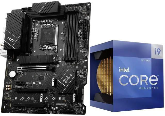 セール中！PRO Z790-P WIFI i9-12900k SSD 1TB INLAND 3 in 1 Bundle: Intel 12900K Desktop CPU+MSI Pro Z790
